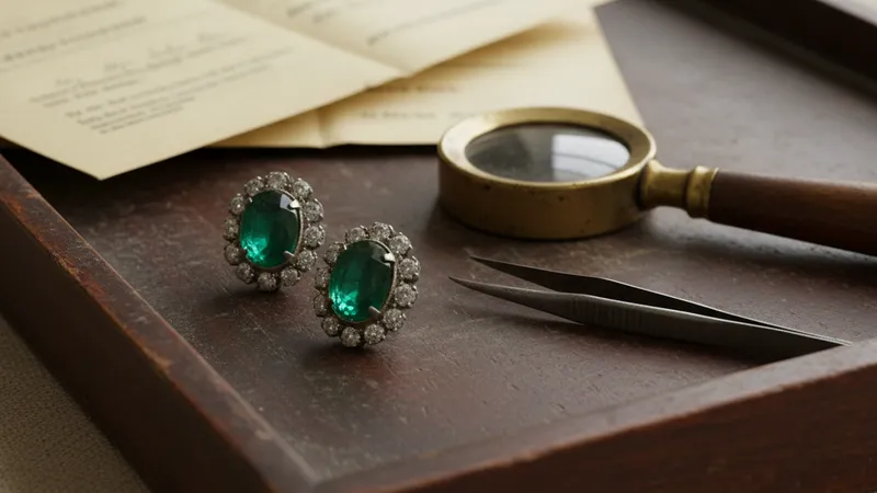 Boucles d'oreilles anciennes d'occasion : guide d'achat